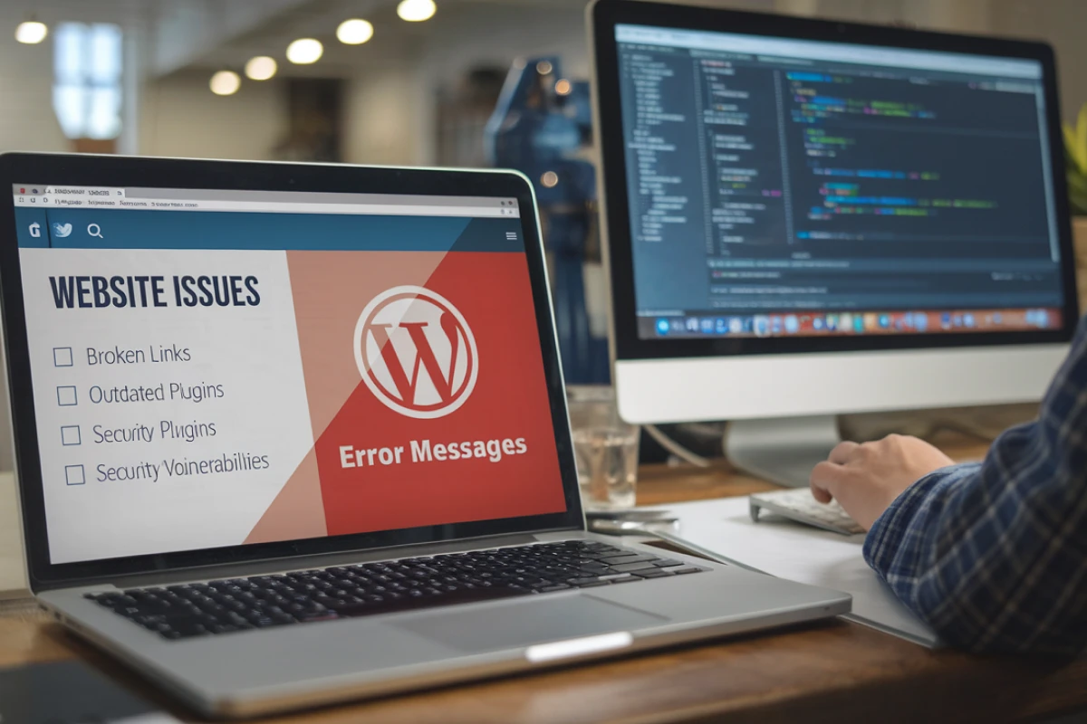 Top signs website needs wordpress web development and maintenance